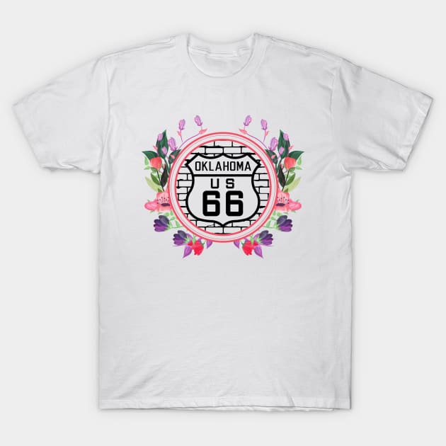 66 Flower Ring T-Shirt by rhysfunk